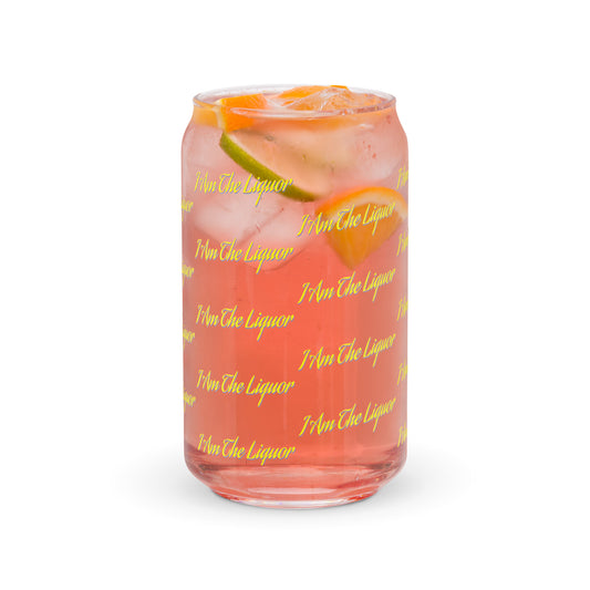 Can-shaped glass